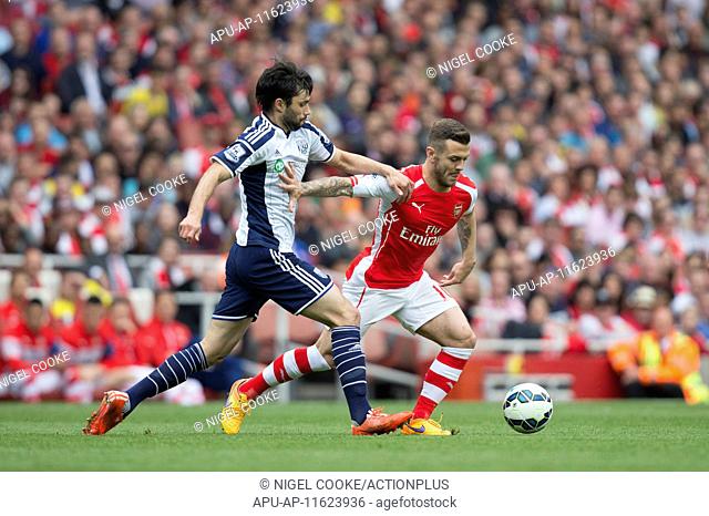 2015 Barclays Premier League Arsenal v West Bromwich Albion May 24th. 24.05.2015. London, England. Barclays Premier League