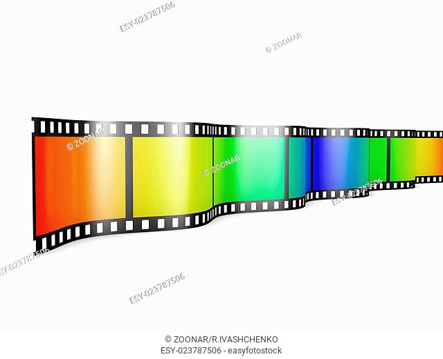 film with gradient