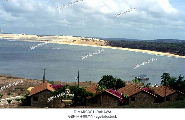 Beaches, Christmas, Large northern river, Brazil