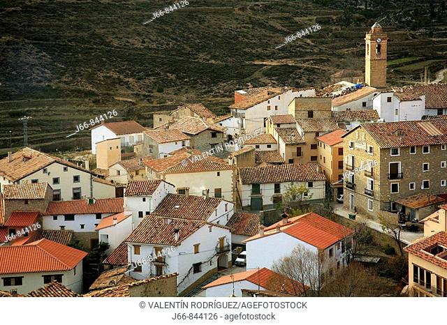 Nogueruelas. Teruel province, Aragon, Spain