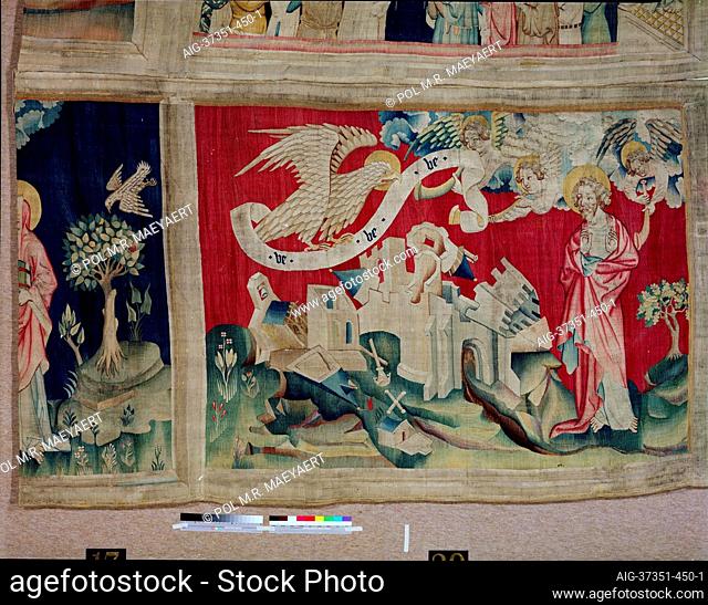 Tapestries of the Apocalypse (Château d’Angers, France) - l'aigle de malheur