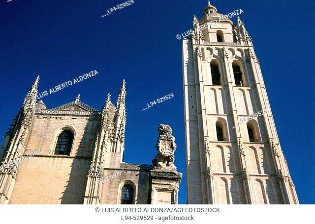Cathedral of Nuestra Señora de la Asunción (16th-17th century), Segovia. Castilla-León, Spain