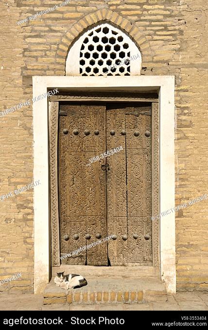 Uzbekistan, Khorezm, Khiva, Unesco World Heritage Site, Old city of Itchan Qala, Citadel of Kunya Ark (Khoukna Ark)