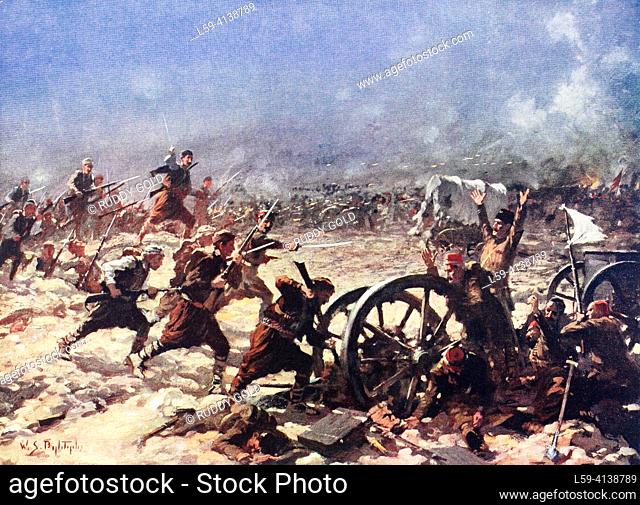 The Battle of Kirkkilise, also known as the Battle of Lozengrad or the Battle of Lule Burgas, was a battle in the First Balkan War between the armies of...