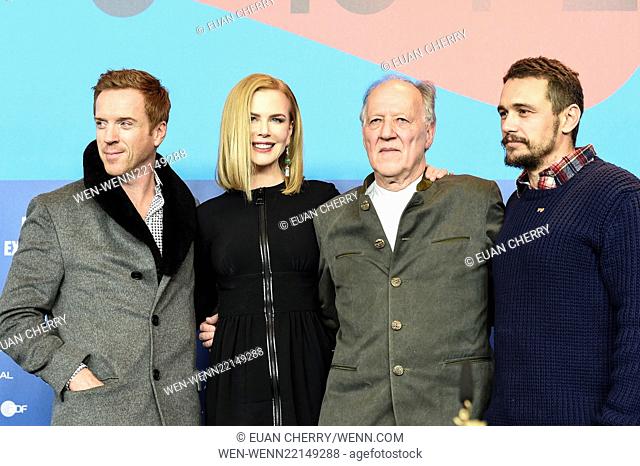 65th Berlin International Film Festival (Berlinale) - 'Queen of the Desert' - Press Conference Featuring: Damian Lewis, Nicole Kidman, James Franco