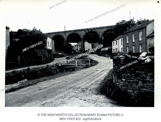 Settle to Carlisle Railway Viaduct & Village, Crosby Garrett, Kirkby Stephen, near Brough, Cumbria, England