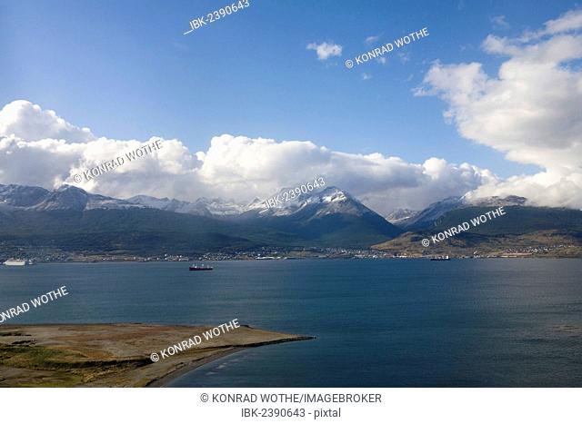 Ushuaia, the southernmost city in Argentina, Beagle Channel, Tierra del Fuego, Argentina, South America
