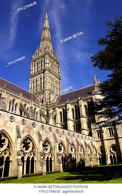 Salisbury Cathedral Wiltshire England