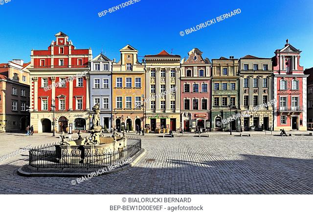 Polska â€“ Wielkopolska â€“ Poznan â€“ Rynek Starego Miasta - Stary Rynek Poland â€“ Greater Poland â€“ Poznan â€“ Old Town main square