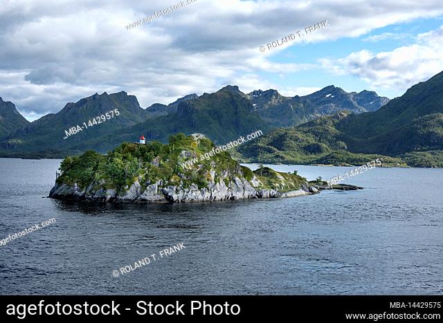 Norway, Nordland, Lofoten, the small island of Brattholmen