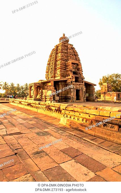 Galaganatha Temple, Pattadakal, Karnataka, India, Asia