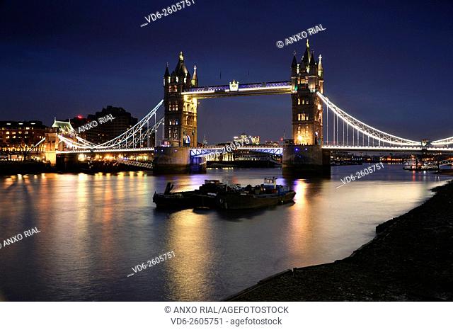 United Kingdom (Great Britain). England. London. Tower Bridge (Tower Bridge)