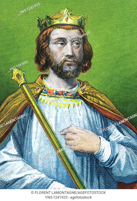 CLOTAIRE III -673  King merovingian of France and Neustria