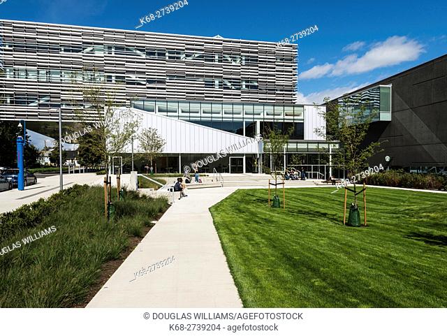 the new Science and Technology building, Langara College, Vancouver, BC, Canada