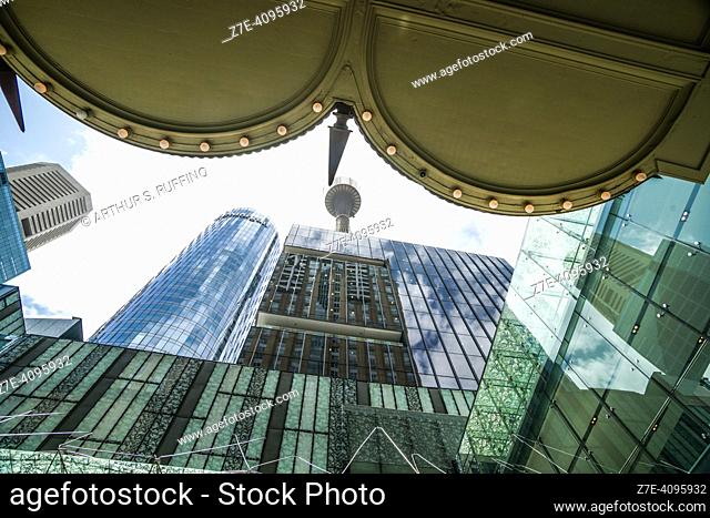 Architecture of Sydney. Central Business District. Sydney, New South Wales, Australia