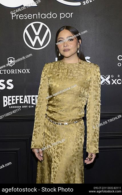 November 22, Mexico City, Mexico: Teresa Ruiz attends the black carpet of the GQ Men Of The Year Awards at Proyecto Publicol Prim