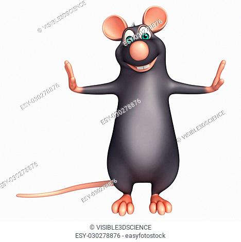 3d rendered illustration of Rat cartoon character with burger, Stock Photo,  Picture And Low Budget Royalty Free Image. Pic. ESY-034099877 | agefotostock