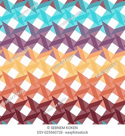 Seamless abstract colorful modern stars texture, background pattern