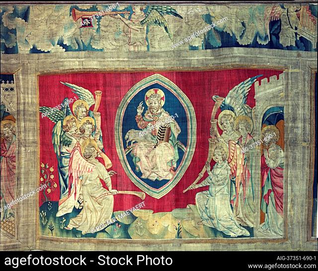 Tapestries of the Apocalypse (Château d’Angers, France) - Les sept trompet-tes