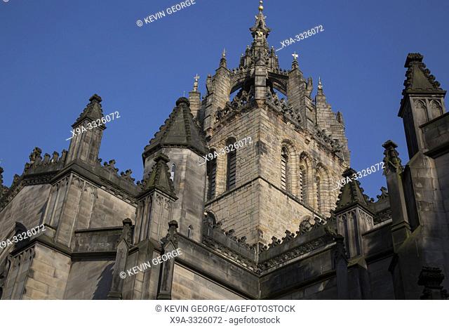 St Giles Cathedral Church; Royal Mile; Lawnmarket; Edinburgh; Scotland