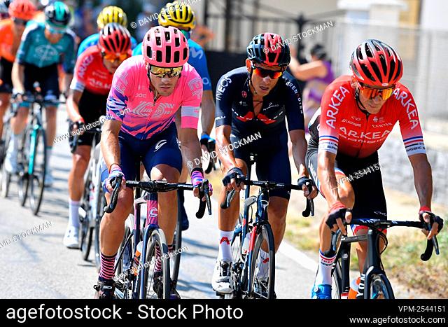 Alberto Bettiol of Ef Pro Cycling pictured in action during stage 16 of the 107th edition of the Tour de France cycling race from La Tour-de-Pin to...