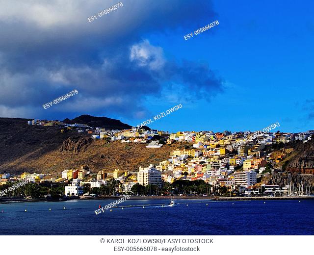 Harbour in San Sebastian de la Gomera, Canary Islands, Spain