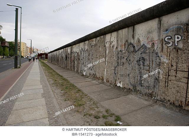Remnants of the former Berlin Wall at Bernauer Strasse, Berlin, Germany, Europe