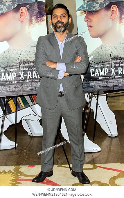 Screening of 'Camp X-Ray' held at the Crosby Street Hotel - Arrivals Featuring: Payman Maadi Where: New York City, New York