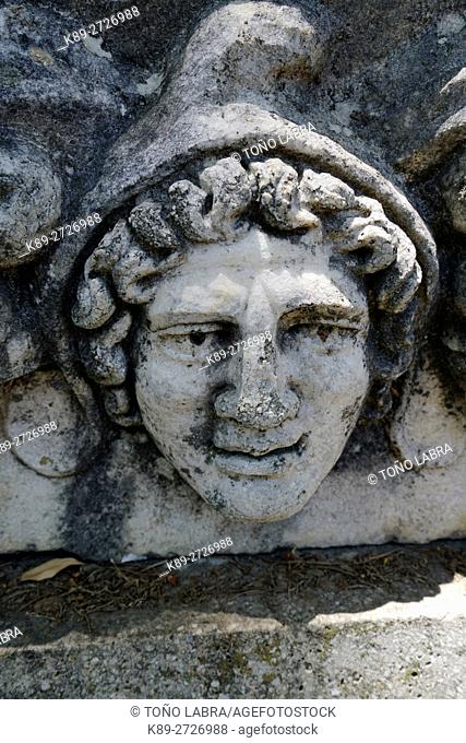 Figurehead Frieze. Aphrodisias. Ancient Greece. Asia Minor. Turkey