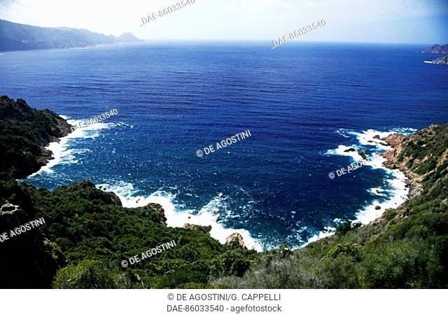 The Gulf of Porto (UNESCO World Heritage List, 1983), Regional Natural Park of Corsica (Parc Naturel Regional de Corse), Corsica, France