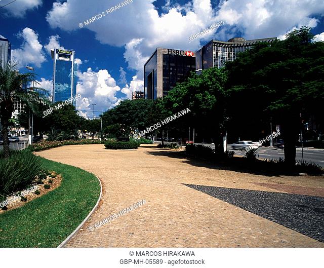 HSBC Bank, Telefonica Building, Brigadeiro Faria Lima Avenue, Pinheiros, Sao Paulo, Brazil