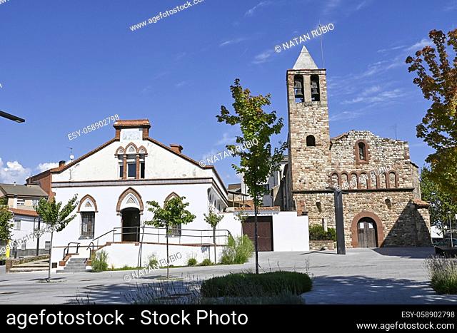 Romanesque church of Santa María (Montmeló, Barcelona, Spain)