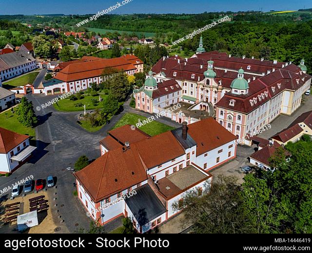 St. Marienthal Monastery in Upper Lusatia: The St. Marienthal Monastery is located in Upper Lusatia, south of Görlitz in Ostritz on the Neisse border with...