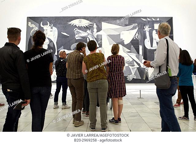Guernica, 1937, Pablo Picasso, Museo Nacional Centro de Arte Reina Sofia, Madrid, Spain, Europe