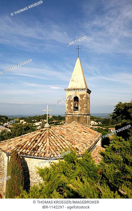 Church of Le Pegue, Provence, France, Europe