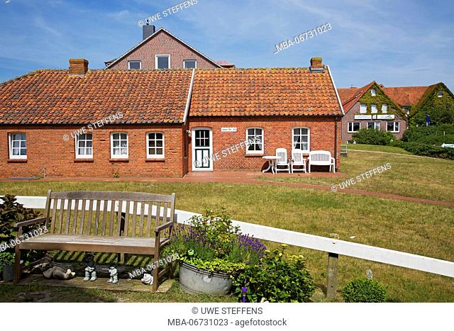 In the old village of the East Frisian island of Baltrum
