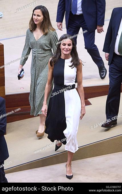 Queen Letizia of Spain attends Presidency of the 30th meeting of the Council of the Royal Board of Trustees on Disability and of the 'Queen Letizia Awards 2021'...