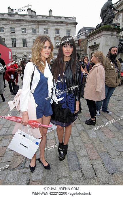 London Fashion Week A/W 2015 - Celebrity Sightings - Day 1 Featuring: Zara Martin, Jade Williams Where: London, United Kingdom When: 20 Feb 2015 Credit:...