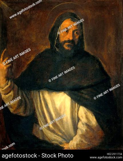 Saint Dominic. Creator: Titian (1488-1576)