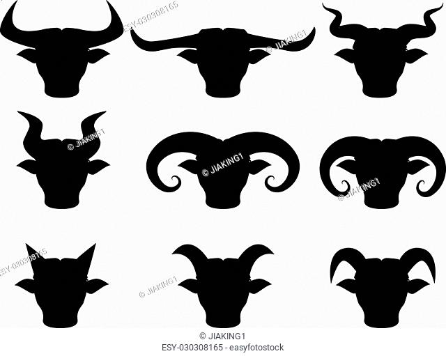Bull head tattoo Stock Photos and Images | agefotostock