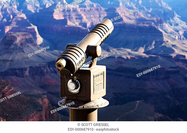Tourist Telescope at the Grand Canyon