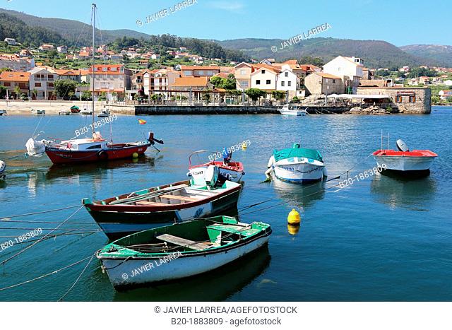 Marina, Combarro, Poio, Ria de Pontevedra, Pontevedra province, Galicia, Spain
