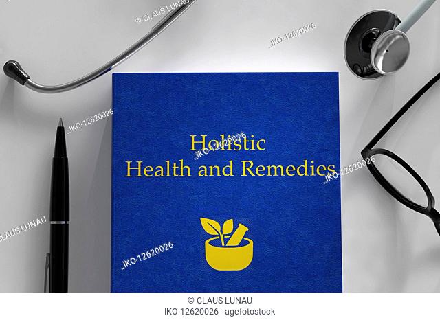 Medical book about holistic medicine