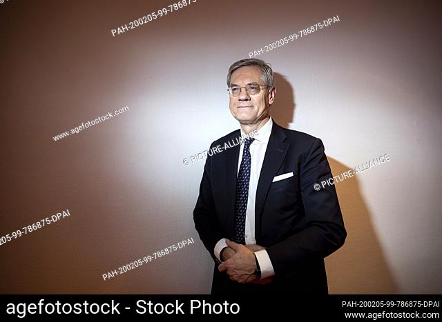 21 January 2020, Berlin: Magnus Hall, CEO of Vattenfall, during an interview with dpa. Photo: Christoph Soeder/dpa. - Berlin/Berlin/Germany
