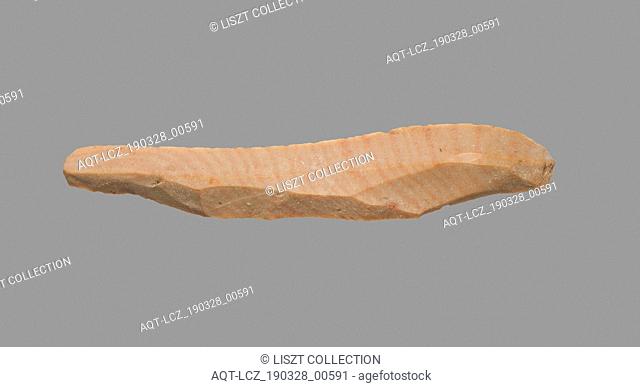 Sickle Blade, 1980-1801 BC. Egypt, Middle Kingdom, Dynasty 12. Flint; overall: 5 cm (1 15/16 in.)