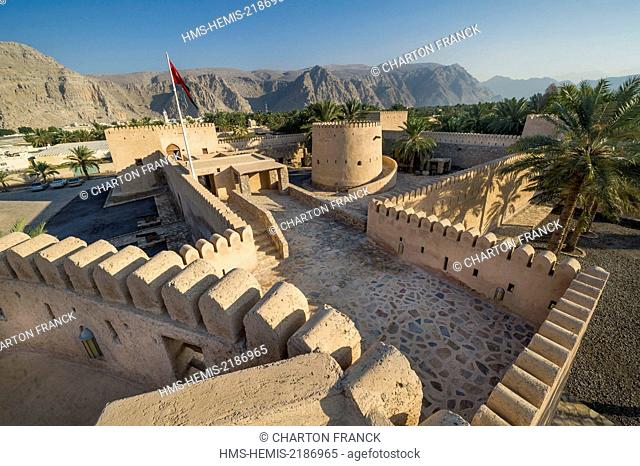 Oman, Khasab, Musandam, fort from 17th century, and museum