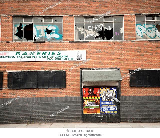 Vandalism is a huge problem in London, with many abandoned buildings often targeted by vandals