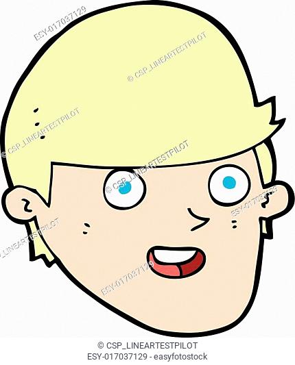 cartoon man with big chin with speech bubble, Stock Vector, Vector And Low  Budget Royalty Free Image. Pic. ESY-029234786 | agefotostock
