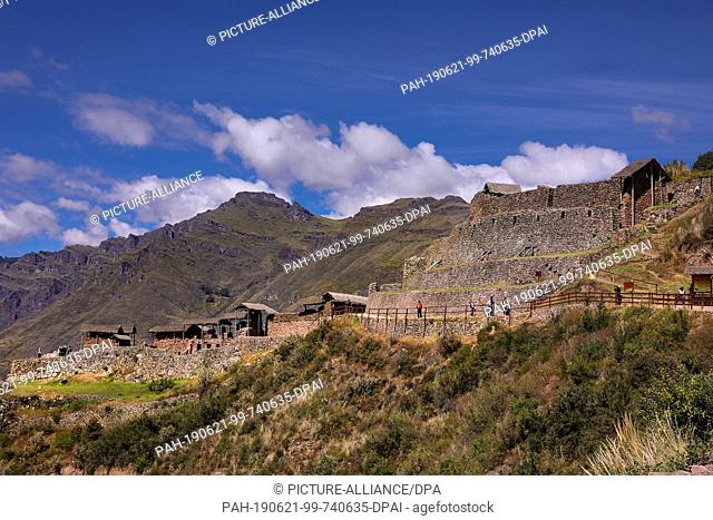 02 May 2019, Peru, Pisac: The Inca town of Pisac in the Sacred Valley lies at 3000 metres north of Cusco. The historical site served the Incas as a fortress