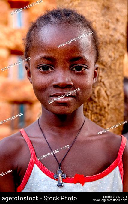 Ouagadougou girl, Burkina Faso